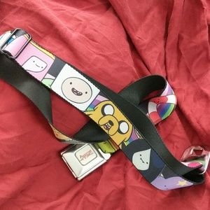 Adventure time belt seat belt style